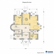Планировки: Дом в классическом стиле по проекту М319 