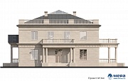 Фасады: Дом в классическом стиле по проекту M364 