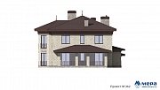 Фасады: Современный дом из кирпича по проекту M362  | СК Мера