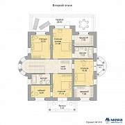 Планировки: Дом в классическом стиле по проекту М319  | СК Мера