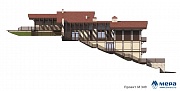 Фасады: Дом в стиле шале по проекту M349 