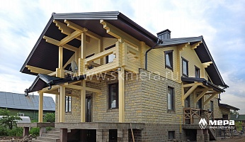 Фасады дома: Дом в стиле шале напротив крепости Орешек №13