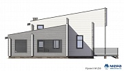 Фасады: Дом из клееного бруса по проекту M255  | СК Мера