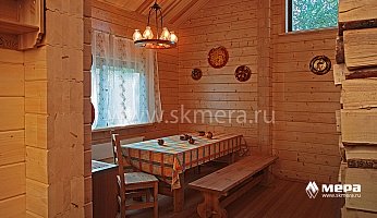 Фасады и интерьеры: Гостевой дом-баня в Охтинском парке №6