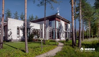 Фасады: Дом из кирпича в Охтинском парке №5