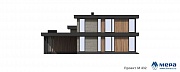 Фасады: Современный коттедж по проекту М432  | СК Мера