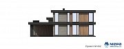 Фасады: Современный коттедж по проекту М432  | СК Мера