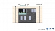 Фасады: Дом из кирпича по проекту M346  | СК Мера