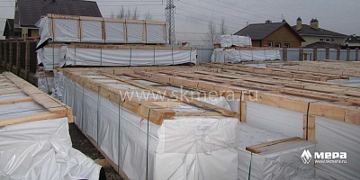 Строительство деревянных домов: Строительство домов из клееного бруса №11