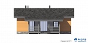 Фасады: Каркасный дом по проекту M271 