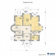 Планировки: Дом в классическом стиле по проекту М319  | СК Мера