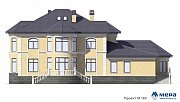 Фасады: Дом из кирпича по проекту M169  | СК Мера