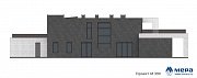 Фасады: Современный дом с эксплуатируемой кровлей  по проекту М390  | СК Мера
