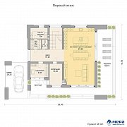 Планировки: Дом из кирпича по проекту M361  | СК Мера