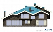 Фасады: Современный дом из кирпича по проекту M354 