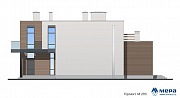 Фасады: Дом монолитно-кирпичный по проекту М293  | СК Мера