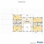 Планировки: Комбинированный дом по проекту М339  | СК Мера