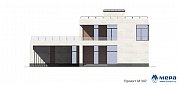 Фасады: Дом из кирпича по проекту M347  | СК Мера