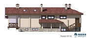 Фасады: Дом из клееного бруса по проекту M132  | СК Мера