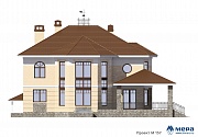 Фасады: Дом из кирпича по проекту M157 