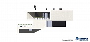 Фасады: Дом в современном стиле по проекту М386 