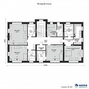 Планировки: Дом в классическом стиле по проекту M381  | СК Мера