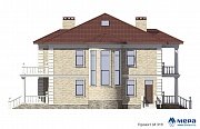 Фасады: Дом в классическом стиле по проекту М319  | СК Мера