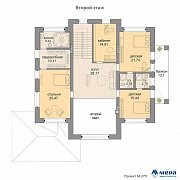 Планировки: Дом из кирпича по проекту M279  | СК Мера