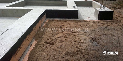 Процесс строительства : Дом из кирпича в Охтинском парке №5