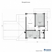 Планировки: Баня с гаражом по проекту М041  | СК Мера