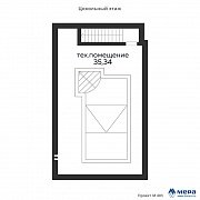 Планировки: Классический особняк из кирпича по проект М403  | СК Мера