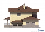Фасады: Дом из кирпича по проекту M183 