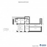 Планировки: Дом в современном стиле по проекту М386 