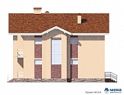 Фасады: Дом из газобетона по проекту M216 