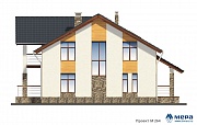 Фасады: Дом из газобетона по проекту M264 