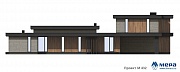 Фасады: Современный коттедж по проекту М432 