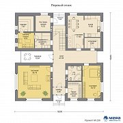 Планировки: Дом из кирпича по проекту M239  | СК Мера