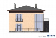 Фасады: Дом из кирпича по проекту M199 