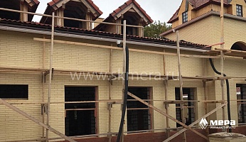 Процесс строительства дома: Строительство дома из газобетона площадью более 800 м.кв. №4