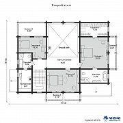 Планировки: Комбинированный дом по проекту М376 