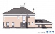 Фасады: Дом из кирпича по проекту M158  | СК Мера