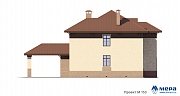 Фасады: Дом из кирпича по проекту M153  | СК Мера
