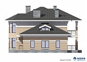 Фасады: Классический дом по проекту М366  | СК Мера