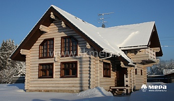 Фасады дома: Дом охотника в пос. Борки №13
