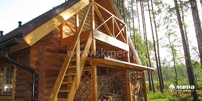 Строительство деревянных домов: Строительство домов из клееного бруса №4