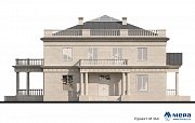 Фасады: Дом в классическом стиле по проекту M364 