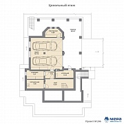Планировки: Дом из кирпича по проекту M246 