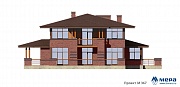Фасады: Современный дом в стиле Райта по проекту M367  | СК Мера